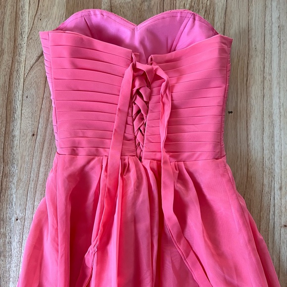 Peach Bridesmaid dress - Picture 3 of 4
